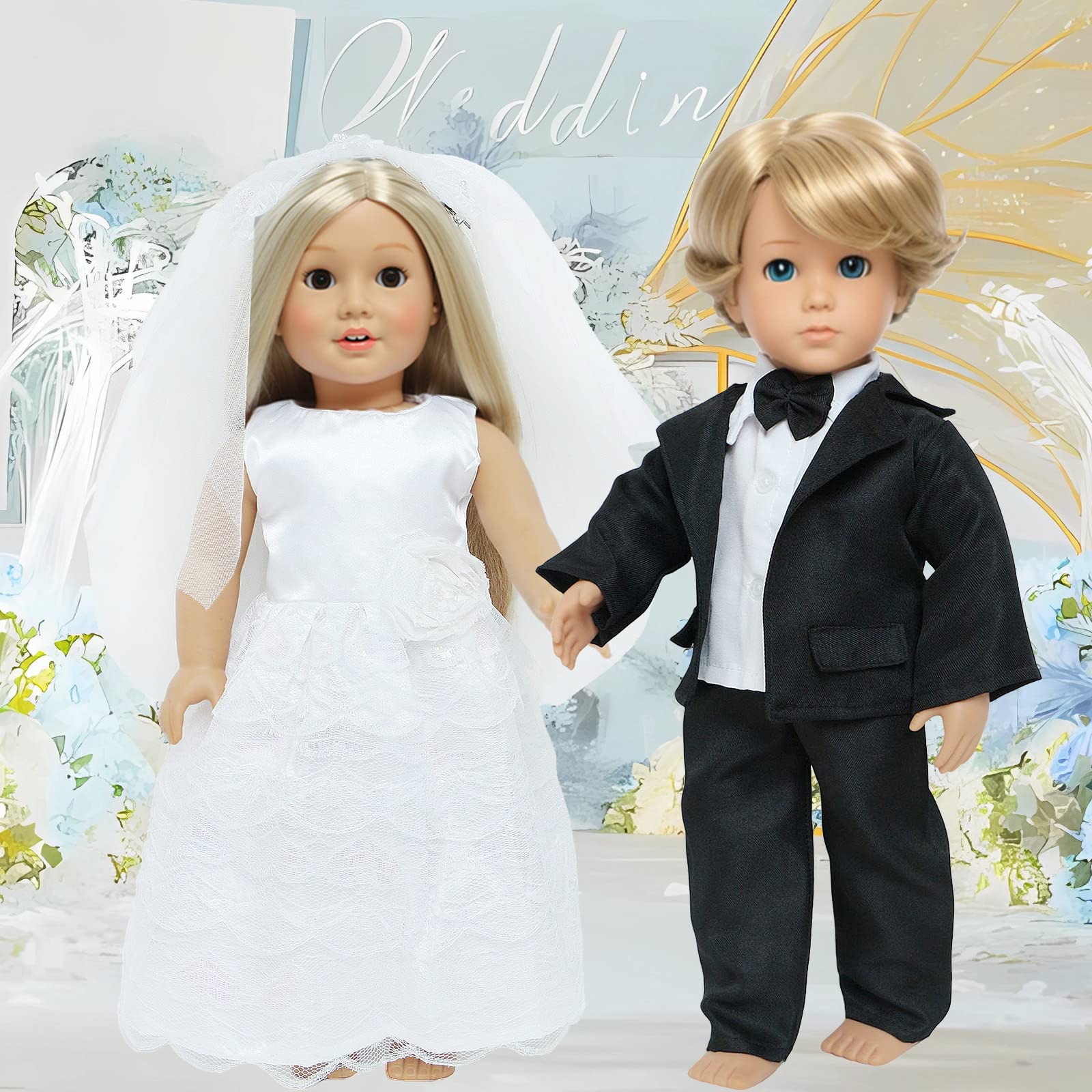 MCZQXW 18-inch doll pants provide comfortable, easy layering.