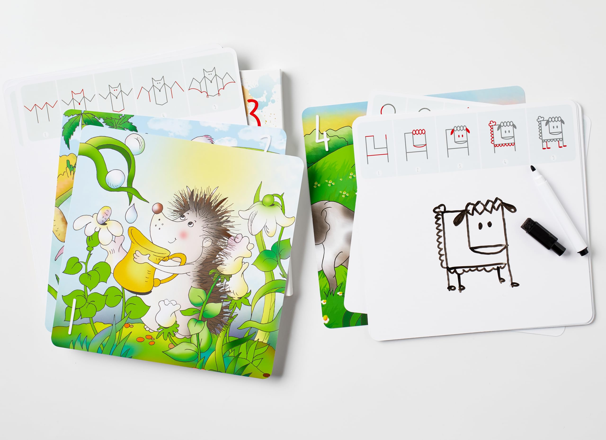 MD CREATIVE number recognition and counting practice with vivid visuals