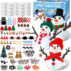 MDCGFOD Snowman Craft Kit full set for imaginative winter crafting fun