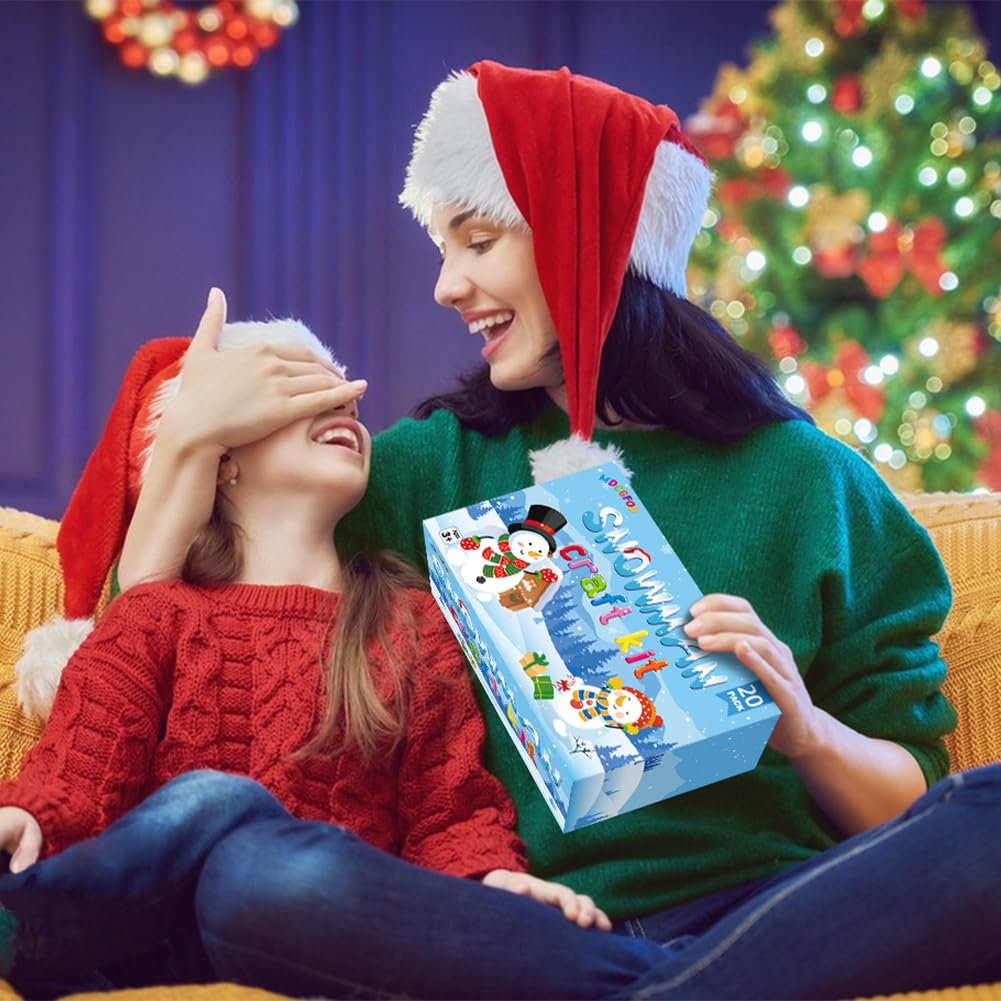 MDCGFOD Snowman Kit gift-ready stocking stuffer packaging