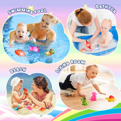 MDINGTD dinosaur bath toy gift-pack idea for toddlers