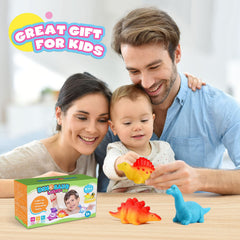 MDINGTD durable drop-proof dinosaur bath toy for splashy fun