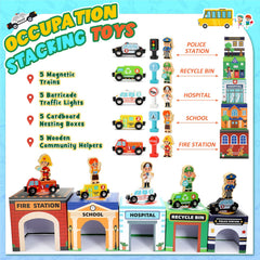 MDINGTD Montessori-inspired toy set supports independent discovery and cognitive engagement