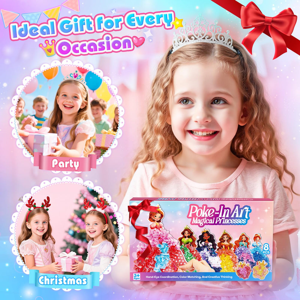 MDINGTD Ready-to-display princess crafts brighten shelves and storytelling.