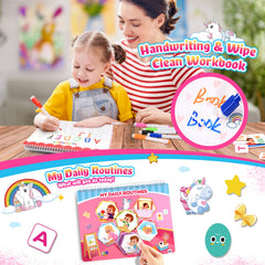 MDINGTD busy book safety features like anti-cut edges for safe play