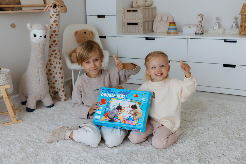 MDLR Toys Water Doodle Mat is travel-friendly for on-the-go creativity.