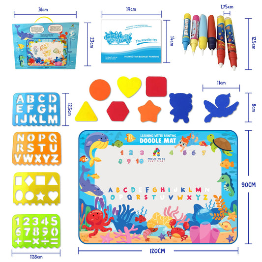 MDLR Toys Water Doodle Pen used with water-filled marker for mess-free art.