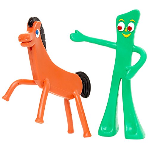 MDstore NJ Croce Gumby Pokey bendable figures poseable for imaginative play