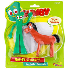 MDstore Gumby Pokey figure pair, ideal for display and storytelling