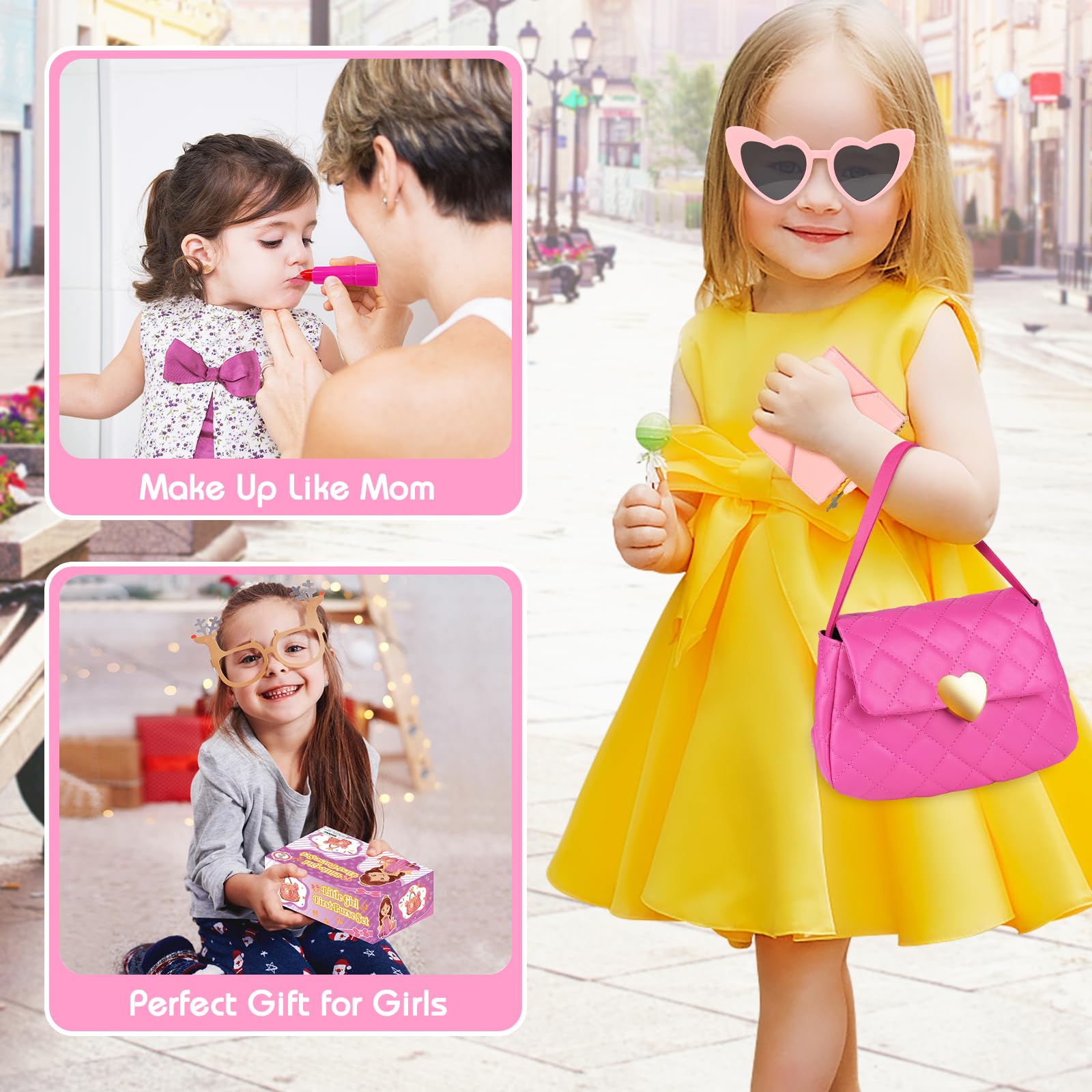 Meaicezli jewelry set encourages accessorizing dolls and storytelling fashion moments.