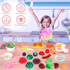 Meaicezli safe cooking toys for toddlers BPA-free and non-toxic