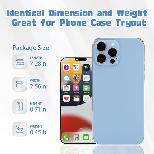 Real-look Mearar dummy phone for store displays and product photography.