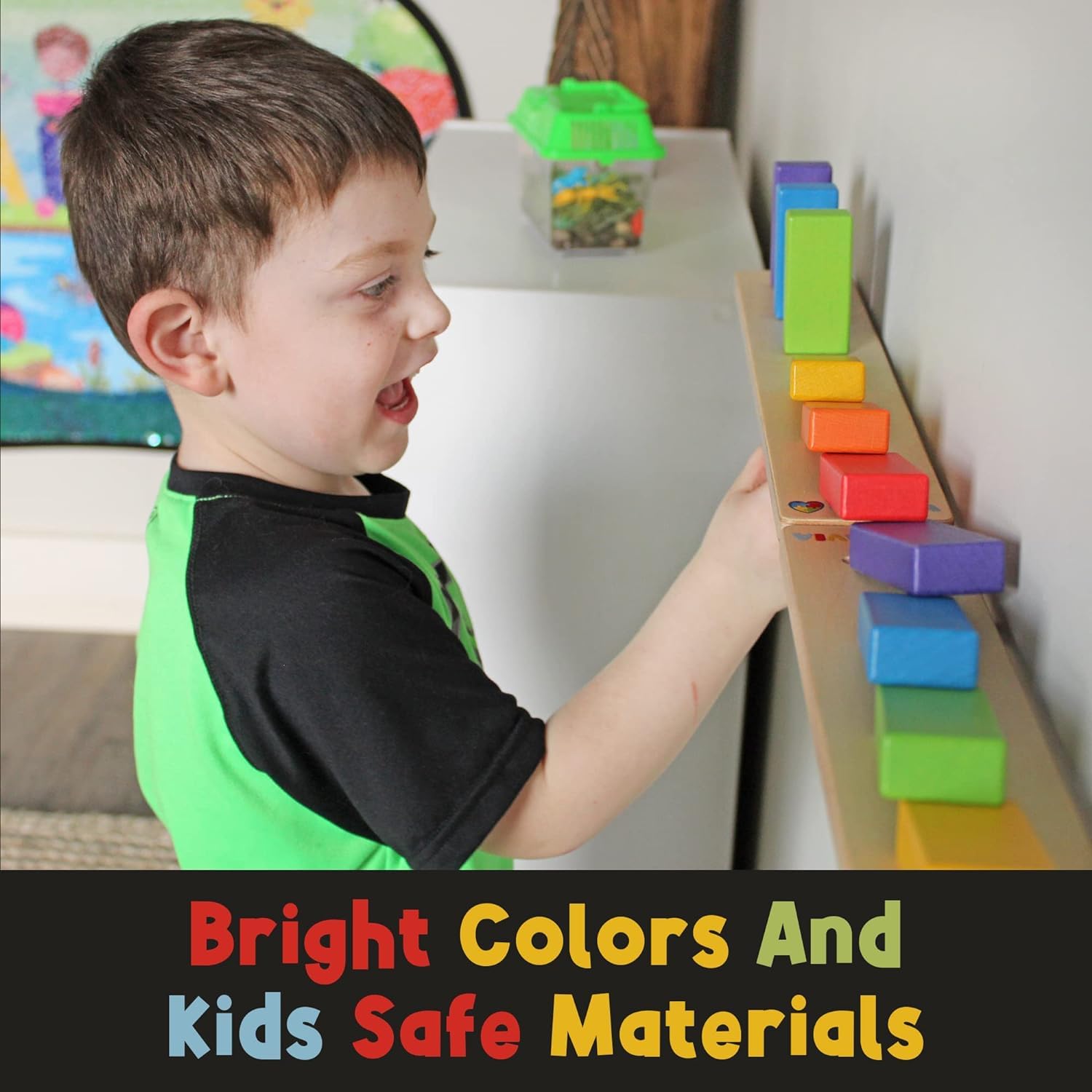 MEAVIA table-top legs shown assembled for stable, convenient play on any surface.