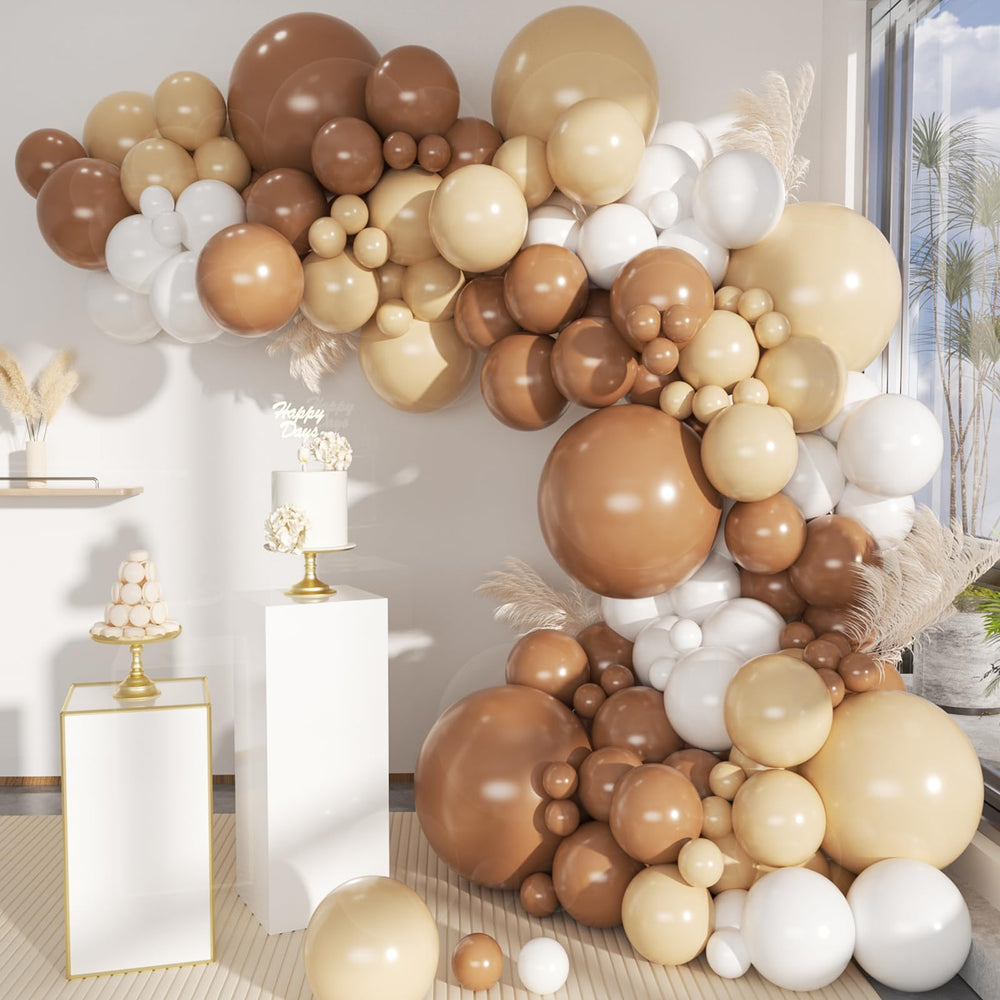 MEBAY Boho Balloons Arch Kit assembly with 146 pieces for stunning party decor