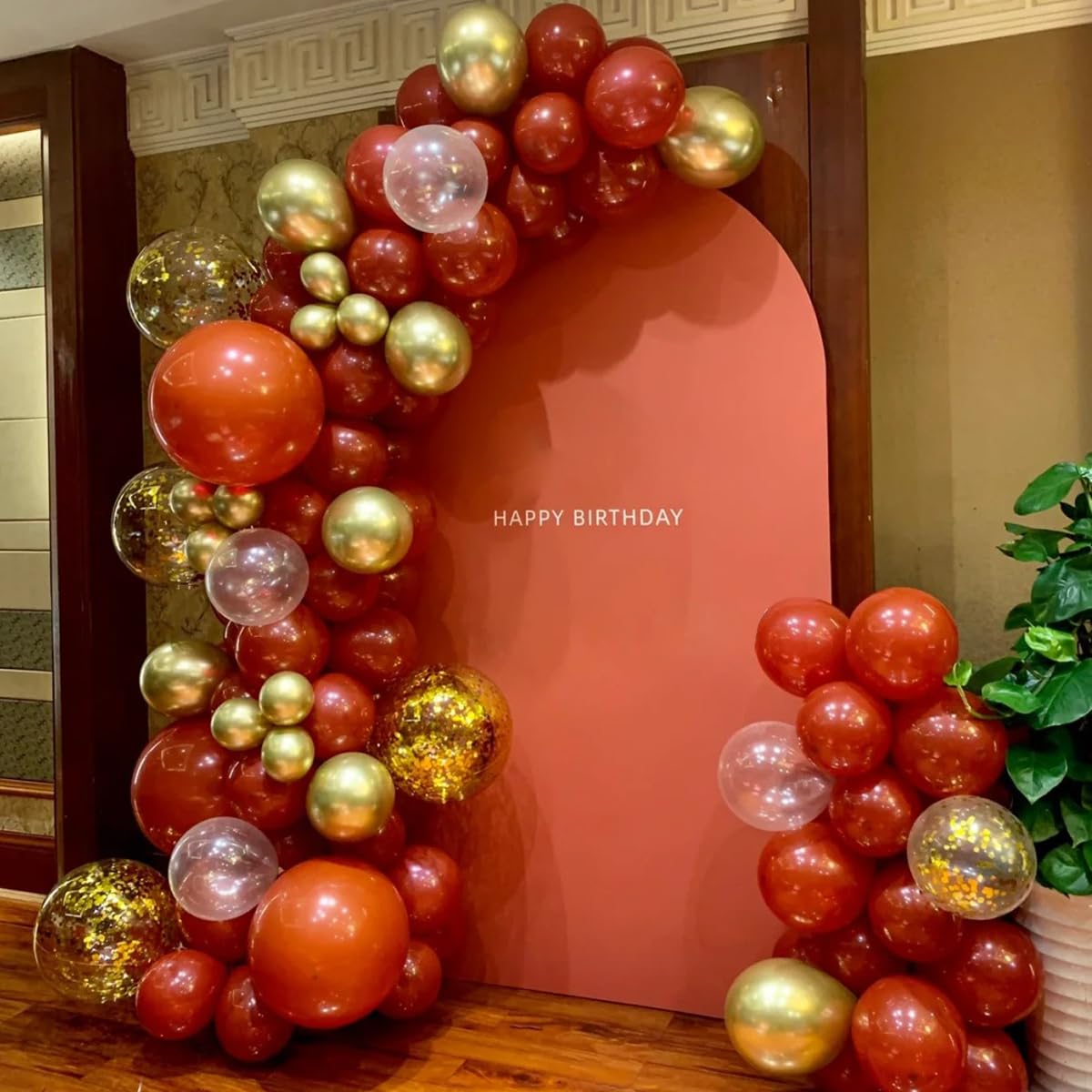 MEBAY Glue dots and ribbon kit for easy DIY balloon decor