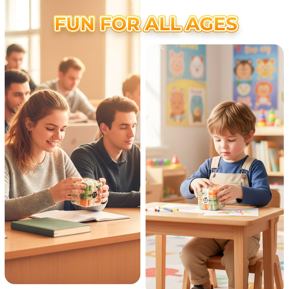 MECARE large maze cube gift-ready packaging for all ages