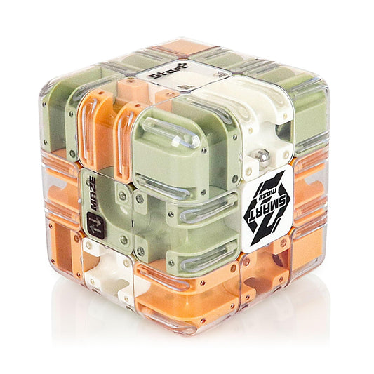 MECARE large 3D maze cube open view showing ball routes for problem-solving