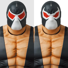 Medicom Bane Knightfall MAFEX movie-inspired pose captures Knightfall energy.
