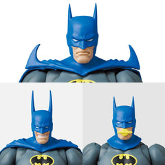 Medicom Knightfall textured suit detail with comic-inspired texture