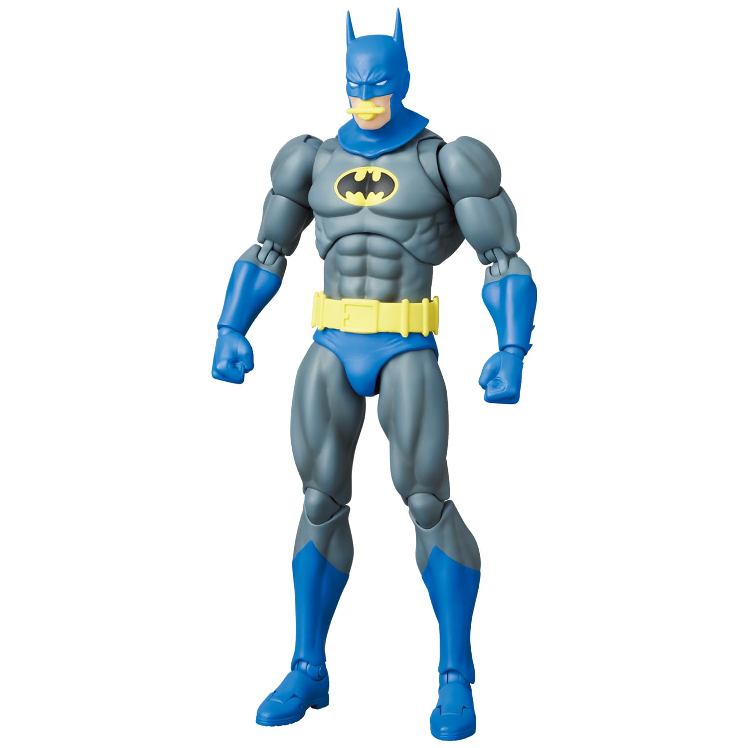 Medicom Batman Knightfall wired cape detail enhances dramatic lighting
