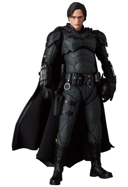 Medicom Toy Batman MAFEX grappling hook and holster for scene setup