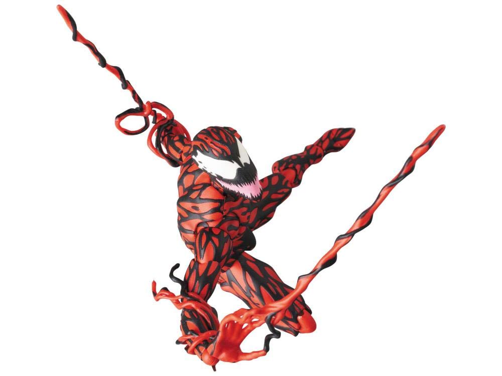 MEDICOM TOY Mafex Carnage Comic Ver. 160mm detailed head sculpt capturing iconic expression