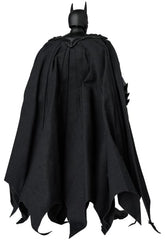 Medicom Toy MAFEX Knight Crusader Batman Black Version cape texture and flow.