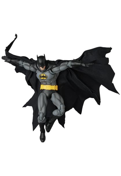 Medicom Toy MAFEX Knight Crusader Batman Black Version packaging visual.