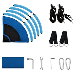Medicook stainless steel carabiners ensure durable secure hangs.