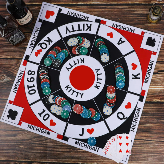 Medikaison 200 poker chips for clear betting and easy distinction