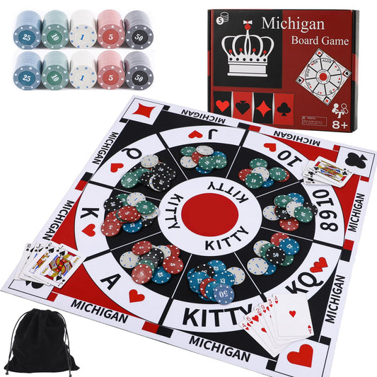 Medikaison Michigan Rummy board mat for spacious play surface and smooth handling