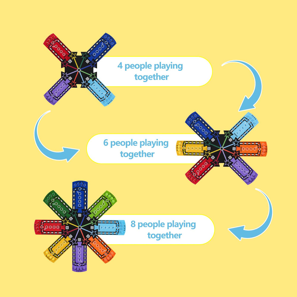 Medikaison Splicing Wahoo dice set ready for quick, strategic turns.