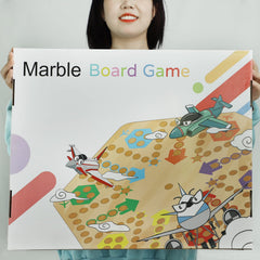 Medikaison Wahoo marbles in six colors add visual appeal and smooth rolling on board