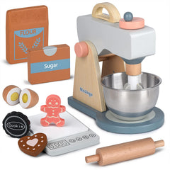 Medoga play kitchen mixer set for imaginative cooking adventures.