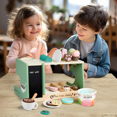 Medoga finished wood with rounded edges ensures safe play