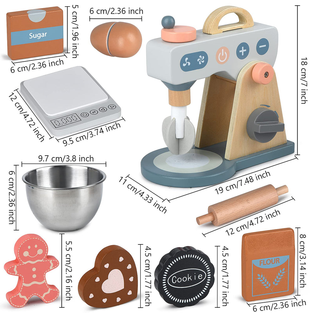 Medoga stainless steel bake plate adds realism to pretend ovens.