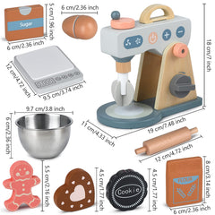 Medoga stainless steel bake plate adds realism to pretend ovens.