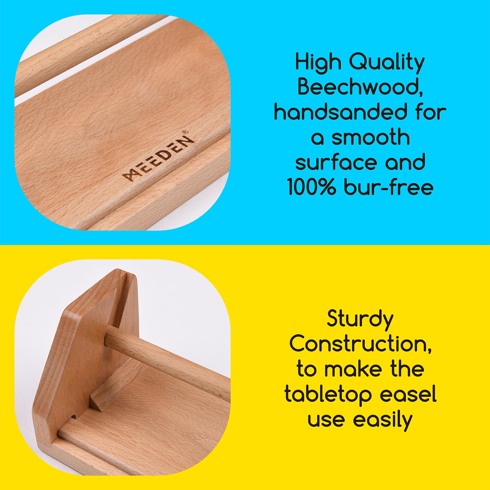 Meeden safe cutting design teaches kids to tear paper without sharp tools.