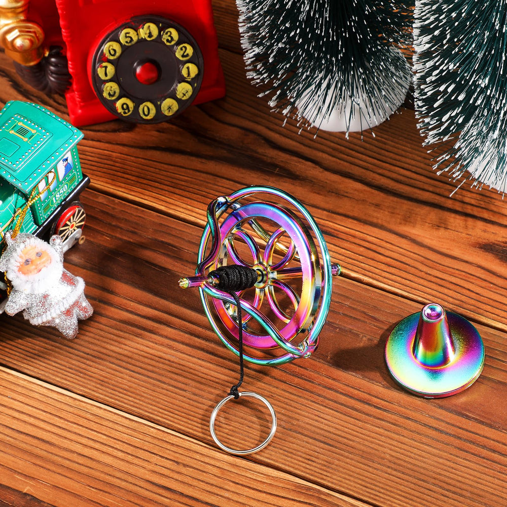 Meekoo gyroscope serves as a desk fidget to boost concentration.