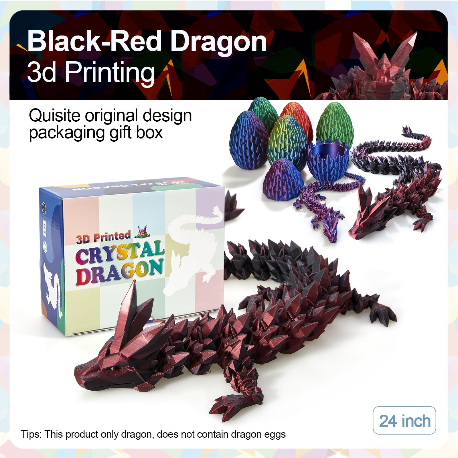 Meet Gladness 24inch dragon desk decor makes a bold room focal point.