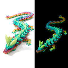 Meet Gladness 24-inch dragon figure, a bold desk decor piece for imaginative play.