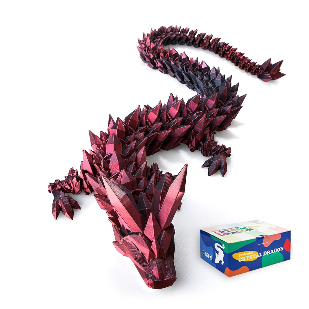Meet Gladness 24inch dragon front view for striking display and admiration.