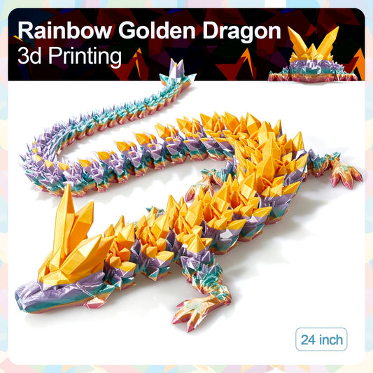 Close-up of the radiant dragon showing detailed scales for collectors.