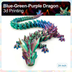 Meet Gladness 3D printed dragon tactile toy for focused fidgeting.