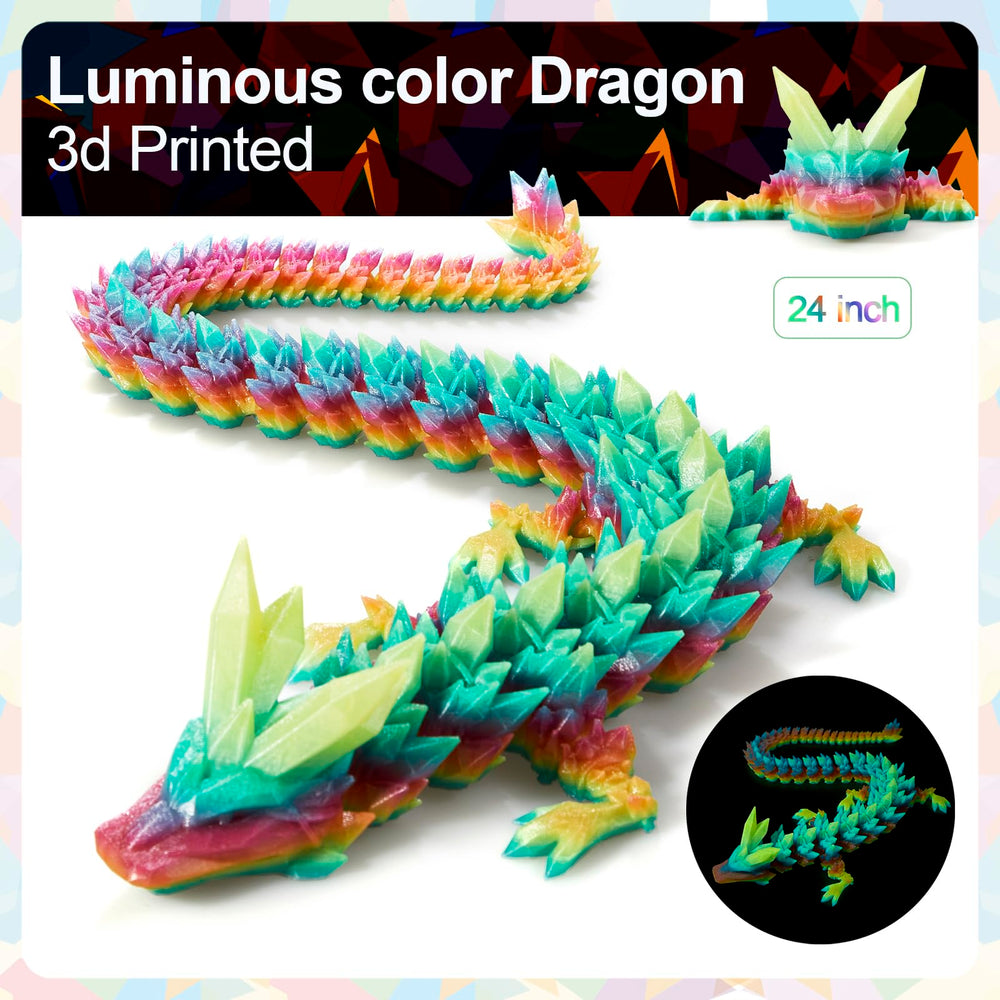 Meet Gladness crystal dragon with radiant finish, ideal for stylish room decor.