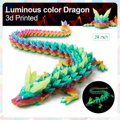 Meet Gladness crystal dragon with radiant finish, ideal for stylish room decor.