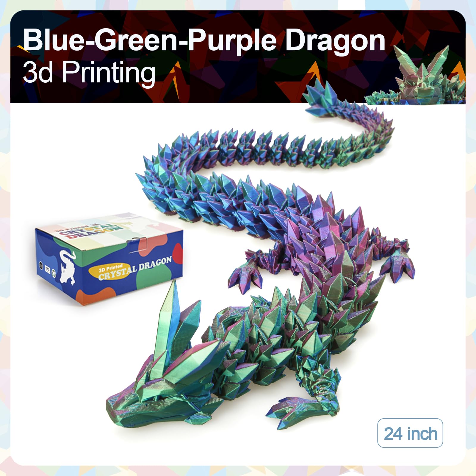 Meet Gladness crystal dragon figurine enhances desk ambiance.