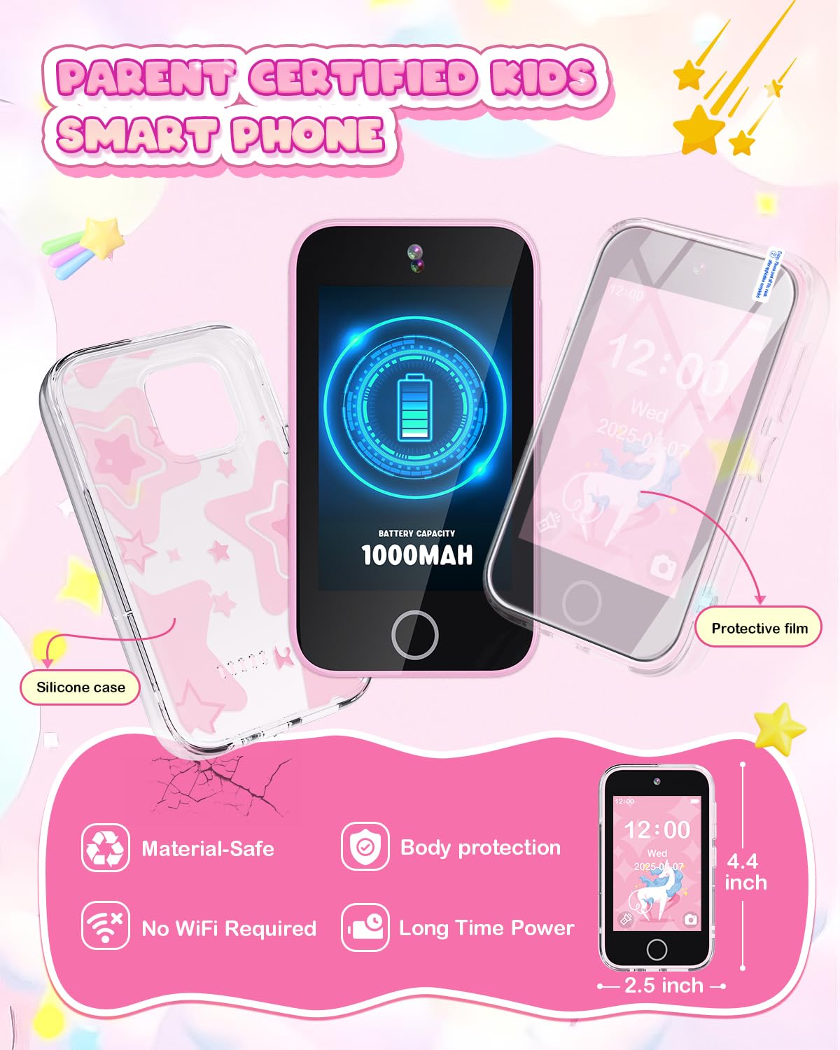Meetrye Kids Phone wallpapers and themes personalize screen style.