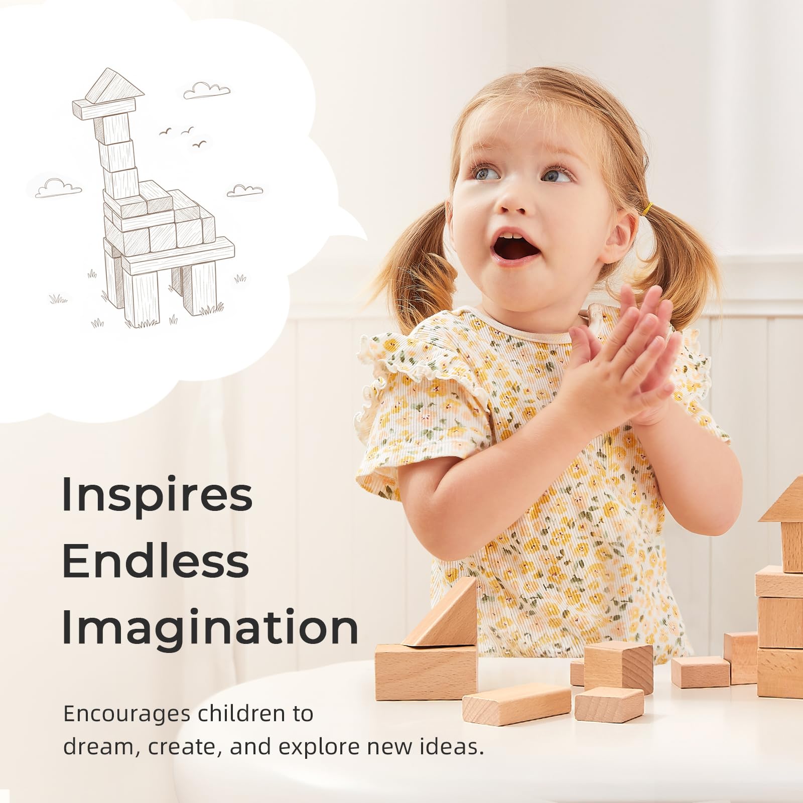Meeyoo Montessori-inspired design encourages independent exploration and self-directed learning.