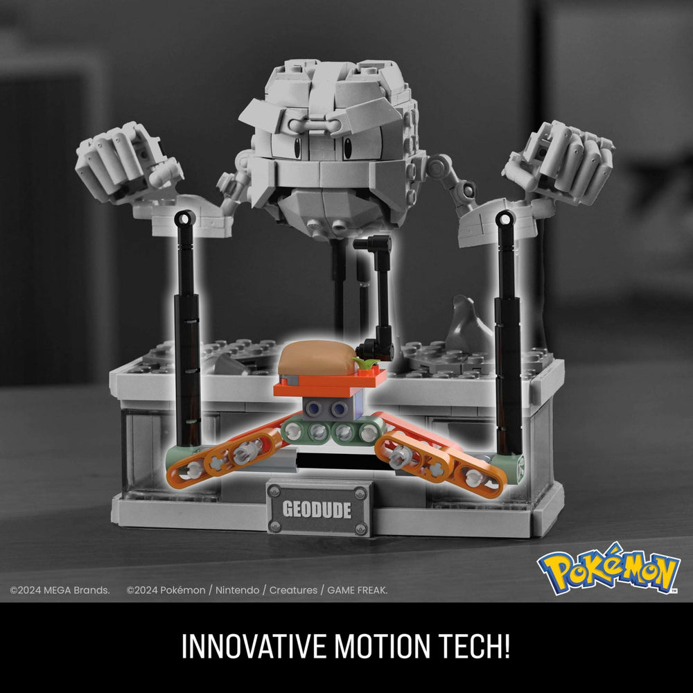 Officially licensed Geodude collectible for adult fans and display.